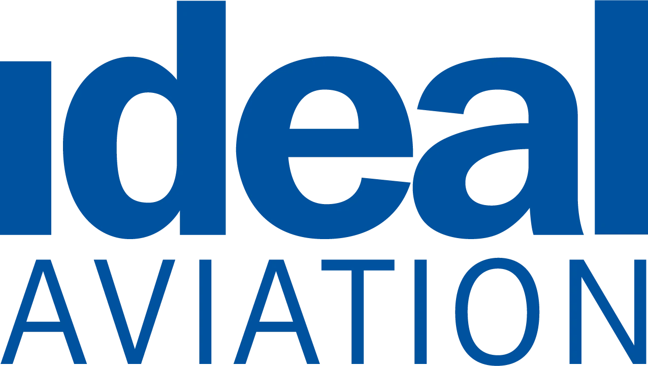 Ideal Aviation Text Logo