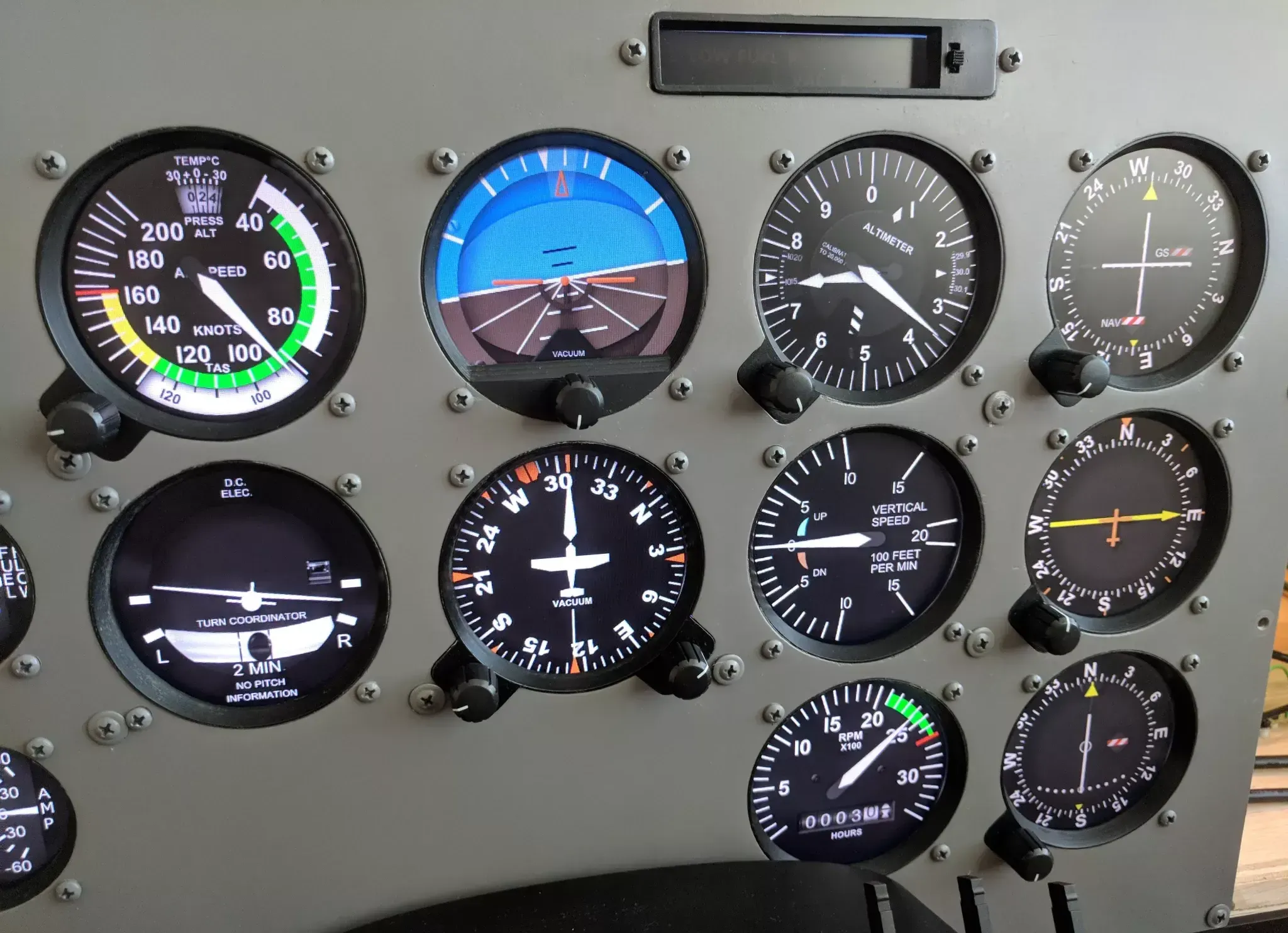 Cessna 172 Instrument Panel