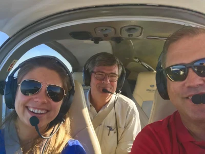 Group flight in IFR flying at Ideal Aviation